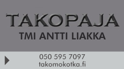 Takopaja Liakka Antti Tmi logo